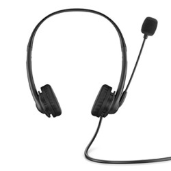 HP G2 słuchawki z mikrofonem, przewodowa, czarna, klasyczna typ USB