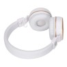 HP DHH-1206 White słuchawki z mikrofonem, przewodowa, biało-złota, klasyczna typ 3,5mm jack