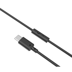 Verbatim TruSound słuchawki z mikrofonem, przewodowa, czarna, plug and play typ USB-C