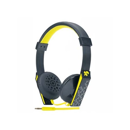 Genius GHP-460S słuchawki, przewodowa, czarno-zółte, 3.5 mm jack