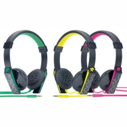 Genius GHP-460S słuchawki, przewodowa, czarno-zółte, 3.5 mm jack