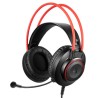A4Tech Bloody G200 słuchawki z mikrofonem, przewodowa, czarna, słuchawki, podświetlane typ 3.5 mm jack + USB