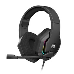 A4Tech Bloody G260P słuchawki z mikrofonem, przewodowa, czarna, słuchawki, 3.5 mm jack + USB