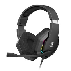 A4Tech Bloody G260P słuchawki z mikrofonem, przewodowa, czarna, słuchawki, 3.5 mm jack + USB