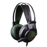 A4Tech Bloody J437 słuchawki z mikrofonem, przewodowa, zielona, 7.1 (virtual), słuchawki, podświetlane typ USB