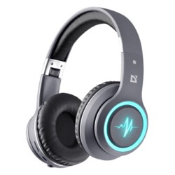Defender FreeMotion B571 słuchawki z mikrofonem, bezprzewodowa, szara, 2.0, 40 mm przetworniki typ micro-USB