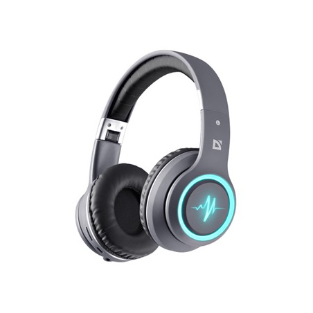 Defender FreeMotion B571 słuchawki z mikrofonem, bezprzewodowa, szara, 2.0, 40 mm przetworniki typ micro-USB