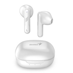 Genius HS-M905BT mikrofon, bezprzewodowa, biała, 2.0, etui z ładowarką, sport typ USB-C