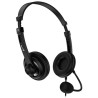 Genius HS-230U słuchawki z mikrofonem, przewodowa, czarna, USB-C
