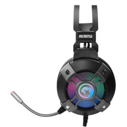 Marvo HG9015G słuchawki z mikrofonem, przewodowa, czarna, 7.1 (virtual), USB