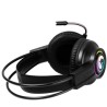 Marvo HG8935 słuchawki z mikrofonem, przewodowa, czarna, podświetlona, USB