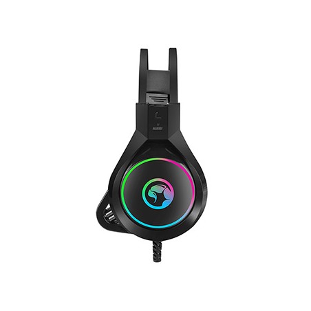Marvo HG8901 słuchawki z mikrofonem, przewodowa, czarna, USB