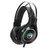Marvo HG8901 słuchawki z mikrofonem, przewodowa, czarna, USB