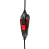 Red Fighter H2 Gaming Headset, słuchawki z mikrofonem, przewodowa, czarno-czerwona, 2x 3.5 mm jack