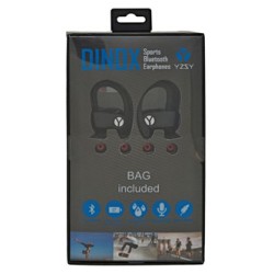 YZSY DINOX słuchawki z mikrofonem, bezprzewodowa, czarna, bluetooth