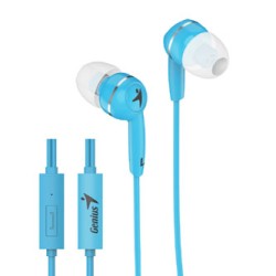 Genius HS-M320 słuchawki, przewodowa, niebieskie, douszne typ 3.5 mm jack