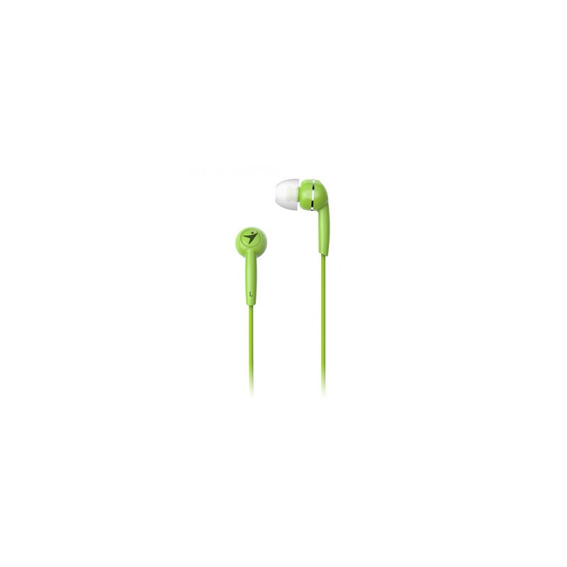 Genius HS-M320 słuchawki, przewodowa, zielony, douszne typ 3.5 mm jack