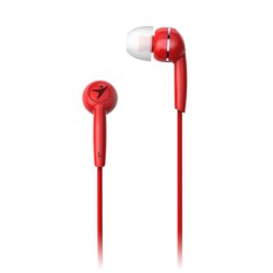 Genius HS-M320 słuchawki, przewodowa, czerwony, douszne typ 3.5 mm jack