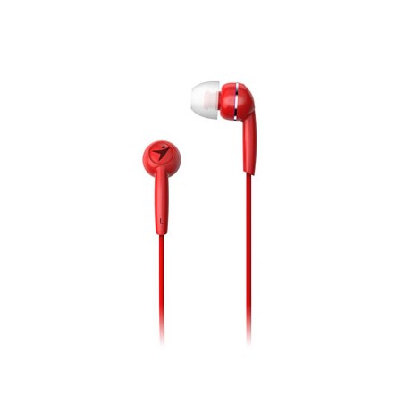 Genius HS-M320 słuchawki, przewodowa, czerwony, douszne typ 3.5 mm jack