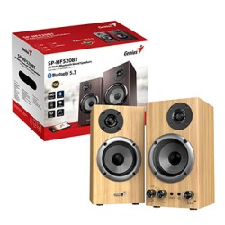 Genius głośniki SP-HF520BT, 2.0, 20W, kolor sosnowy, AUX/Bluetooth 5.3