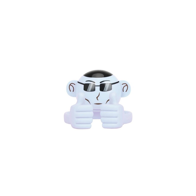 Promate Głośnik bluetooth Ape, Li-Ion, 1.0, 3W, biały, , dla dzieci, uchwyt na telefon, EOL