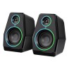 Defender głośniki Solar 10, 2.0, 10W, czarne, Bluetooth 5.3/AUX