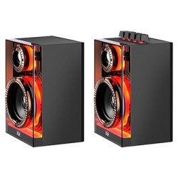 Defender głośniki FUTURO, 2.0, 20W, czarne, AUX/Bluetooth, podświetlenie