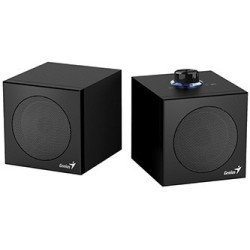 Genius głośniki SP-HF300U, 4W, czarne, drewniane