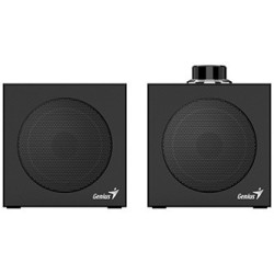 Genius głośniki SP-HF300U, 4W, czarne, drewniane