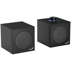 Genius głośniki SP-HF300U, 4W, czarne, drewniane