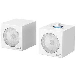 Genius głośniki SP-HF300U, 4W, białe, drewniane