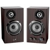 Genius głośniki SP-HF1812BT, 2.0, 50W, ciemny brąz, drewniane