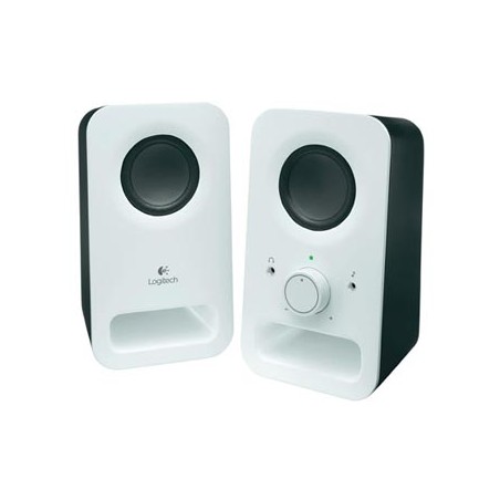 Logitech głośniki Z150, 2.0, 3W, białe, regulacja głośności, przenośne, 150Hz-20kHz