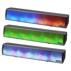 Defender Soundbar Z8, 2.0, 10W, czarny, Podświetlenie LED