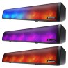 Defender Soundbar Z8, 2.0, 10W, czarny, Podświetlenie LED