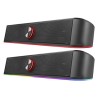 Defender Soundbar Z10, 2.0, 6W, czarny, Podświetlenie LED
