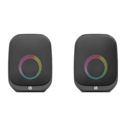 HP głośniki DHS-2113, 2.0, 6W, czarne, Bluetooth, podświetlanie