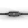 HP głośniki DHS-2111, 2.0, 6W, czarne, regulacja głośności, plastikowe