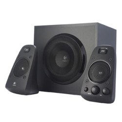 Logitech głośniki Z623, 2.1, 400W, czarne, regulacja głośności, do komputerów typu notebook i pc, Subwoofer 130W
