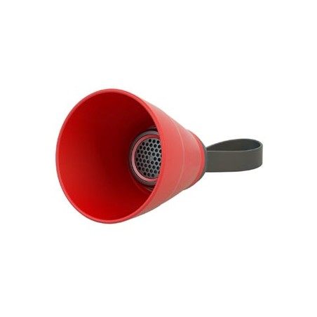 YZSY Głośnik bluetooth SALI, 1.0, 3W, czerwony, regulacja głośności, składany, wodoodporny, EOL