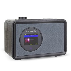 Orava Radio czarny, regulacja głośności, przenośny, USB/FM/AUX/Bluetooth, Mp3, WAV