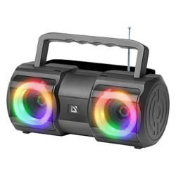 Defender głośnik BEATBOX 20, Li-Ion, 2.0, 20W, czarny, regulacja głośności, przenośny, z podświetleniem LED, wbudowany akum., 80