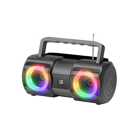 Defender głośnik BEATBOX 20, Li-Ion, 2.0, 20W, czarny, regulacja głośności, przenośny, z podświetleniem LED, wbudowany akum., 80