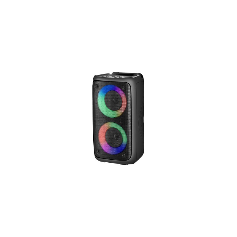 Defender głośnik BOOMER 20, Li-Ion, 2.0, 20W, czarny, regulacja głośności, podświetlenie LED, BT 5.0, TWS, 150Hz~18kHz