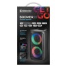 Defender głośnik BOOMER 20, Li-Ion, 2.0, 20W, czarny, regulacja głośności, podświetlenie LED, BT 5.0, TWS, 150Hz~18kHz
