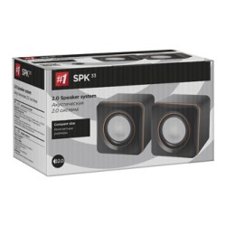 Defender głośniki SPK-33, 2.0, 5W, czarne, kompaktowy rozmiar