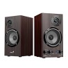 Genius głośniki SP-HF520BT, 20W, brązowy, drewniane, AUX/Bluetooth 5.3
