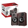 Genius głośniki SP-HF520BT, 20W, brązowy, drewniane, AUX/Bluetooth 5.3