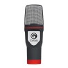 Marvo, do streamowania mikrofon, MIC-02, bez regulacji głośności, czarny, ze statywem