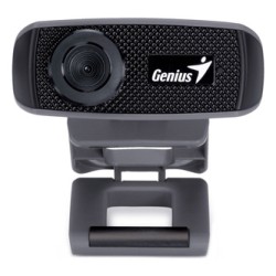 Genius FaceCam 1000X v2 HD Webkamera, czarna 1280x720, USB 2.0, Windows 7 i wyżej, Rozdzielczość HD